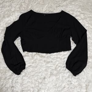 Kendall & Kylie Long Sleeve Top Size Large